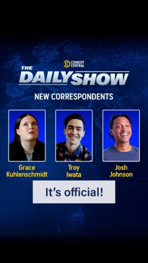 Josh Johnson Instagram - The gag order has been lifted. We’ve got new correspondents: @joshjohnsoncomedy, @mrtroyiwata, and @gkuhlenschmidt!