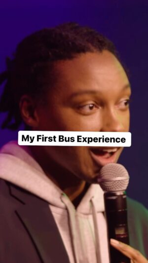 Josh Johnson Instagram - My First Time On A Greyhound Bus