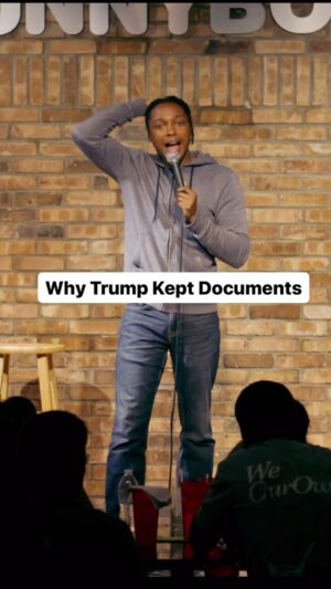 Josh Johnson Instagram - Do you think this is why Trump brought up water pressure?