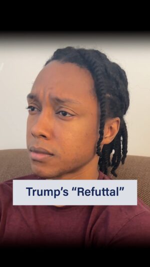 Josh Johnson Instagram - Refuttal? Rebuttal? Refudiate?