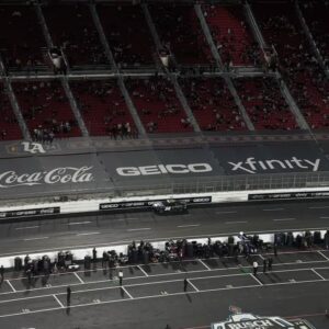 Josh Leyva Instagram - Excited to be kicking off our partnership with @nascar this season at the #buschlightclash and apoyando a los Latinos that are part of the sport. 🏁 Make sure to catch the the next big race, the #Daytona500 on Feb 18!! #NASCARPartner #LABatallaEnElColiseo