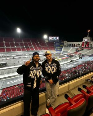 Josh Leyva Instagram - Excited to be kicking off our partnership with @nascar this season at the #buschlightclash and apoyando a los Latinos that are part of the sport. 🏁 Make sure to catch the the next big race, the #Daytona500 on Feb 18!! #NASCARPartner #LABatallaEnElColiseo
