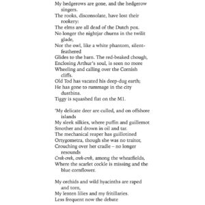 Josh O'Connor Instagram - This week marks Mental Health Awareness Week and I wanted to dedicate a few posts to things that I have reached for in difficult times. The theme this year is “Nature”.

“The Cornfield” by John Nash

“The Green Man’s Last Will and Testament” poem by John Heath Stubbs