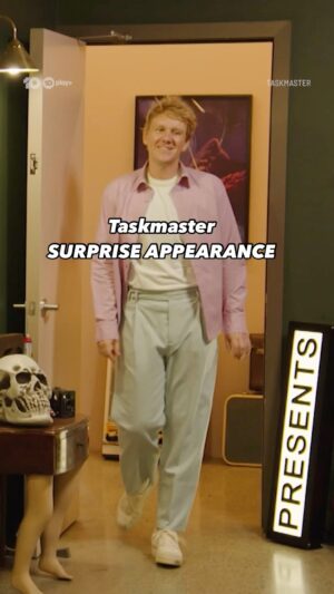Josh Thomas Instagram - Surprise!

Tune into @taskmasteraustralia Thursday 7.30pm on @channel10au and @10playau #TaskmasterAU