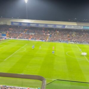 Josh Warrington Instagram - Still pumped from last night💪
What a game, What an atmosphere! ⚽️

Thank you to sponsors Pete Madden & RIM Scaffolding for the hospitality in their infamous ‘party box’ 🤝

Going up as champions? 

***Disclaimer*** “ ‘Party box’ meaning a lively atmosphere, and NOT that any class of drugs are consumed” 

#mot #lufc #alaw #ellandroad #leedsunited