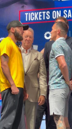 Josh Warrington Instagram - This fight will be fireworks 💥

#JoshuaDubois | September 21 | LIVE on TNT Sports Box Office