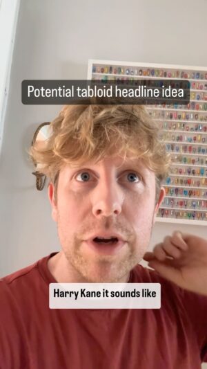 Josh Widdicombe Instagram - Have I just discovered something?