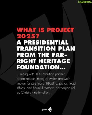 Joshua Grannell Instagram - This is real and it’s terrifying. VOTE

Repost from @glaad
•
Extremists have a plan if their allies return to the Oval Office on January 20, 2025. Project 2025 is a presidential transition plan spearheaded and organized by the far-right the Heritage Foundation, and with 100 coalition partner organizations, many of which are well-known for pushing anti-LGBTQ policy, legal efforts, and harmful rhetoric, accompanied by Christian nationalism. Here’s everything you need to know about their plan. #VoteWithPride