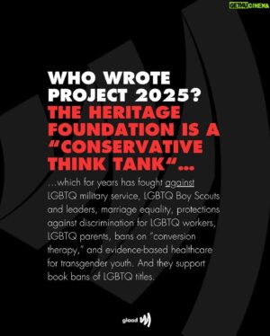 Joshua Grannell Instagram - This is real and it’s terrifying. VOTE

Repost from @glaad
•
Extremists have a plan if their allies return to the Oval Office on January 20, 2025. Project 2025 is a presidential transition plan spearheaded and organized by the far-right the Heritage Foundation, and with 100 coalition partner organizations, many of which are well-known for pushing anti-LGBTQ policy, legal efforts, and harmful rhetoric, accompanied by Christian nationalism. Here’s everything you need to know about their plan. #VoteWithPride