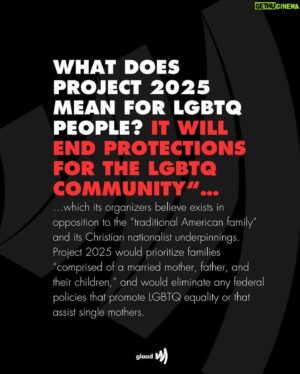 Joshua Grannell Instagram - This is real and it’s terrifying. VOTE

Repost from @glaad
•
Extremists have a plan if their allies return to the Oval Office on January 20, 2025. Project 2025 is a presidential transition plan spearheaded and organized by the far-right the Heritage Foundation, and with 100 coalition partner organizations, many of which are well-known for pushing anti-LGBTQ policy, legal efforts, and harmful rhetoric, accompanied by Christian nationalism. Here’s everything you need to know about their plan. #VoteWithPride