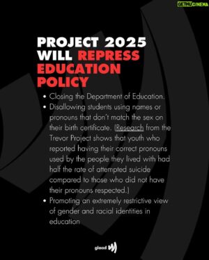 Joshua Grannell Instagram - This is real and it’s terrifying. VOTE

Repost from @glaad
•
Extremists have a plan if their allies return to the Oval Office on January 20, 2025. Project 2025 is a presidential transition plan spearheaded and organized by the far-right the Heritage Foundation, and with 100 coalition partner organizations, many of which are well-known for pushing anti-LGBTQ policy, legal efforts, and harmful rhetoric, accompanied by Christian nationalism. Here’s everything you need to know about their plan. #VoteWithPride