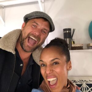 Joshua Jackson Instagram - Had the great pleasure of seeing @americansonplay last night. I’m still knocked out by @kerrywashington. How she is standing at the end of that performance is beyond me. Kerry you are a powerhouse and it was a joy to watch you work. @iamkennyleon I don’t need to speak on it I told you how I feel. @dedeayite same to you. @derekmclane another amazing space. So rich and detailed. Kamra(I don’t know if you’re on instagram) I’m still out here just trying to understand. All the rest of the COALG fam it was so good to see you last night Congrats in the great show. 
And to who hasn’t seen it GO NOW. And buckle up. No punches are pulled.