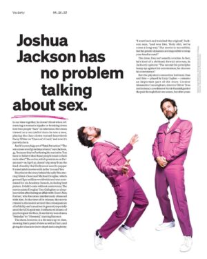 Joshua Jackson Instagram - 🥘🐰
@variety
✍️: @emilylongeretta
🕺:@theadamballheim
💈:@dianaschmidtke1
📸@dandoperalski
@fatalattraction
@paramountplus
