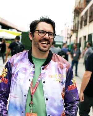 Joshua Ovenshire Instagram - This weekend was #summergamefest with lots of amazing demos to announcements. Was glad to be back in the mix and seeing some amazing people. Plus everyone loved my @chalklineofficial jacket.photos by @peterkitch