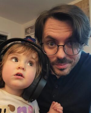 Joshua Ovenshire Instagram - We're just watching the newest edit of our show. And being super cute. Mostly that.