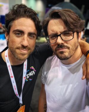 Joshua Ovenshire Instagram - Team LeOven est. 2008
Always love running into @mrleozombie . I'd say we couldn't have imagined we'd wind up where we have gotten to back when we met, but honestly, I think we kind of knew back then too. Proud of this guy