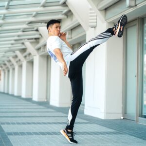 Joshua Tan Instagram - KICKING IT NEW SCHOOL!