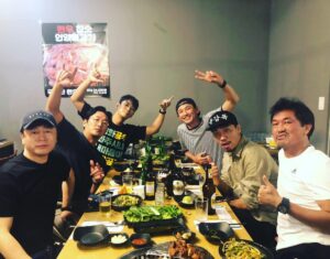 Ju Ji-hoon Instagram - #신과함께 한 #공작 회동중