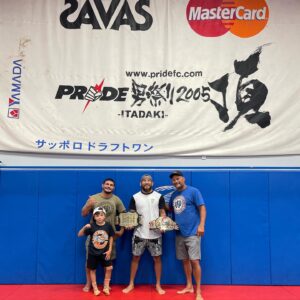 Juan Archuleta Instagram - In life there’s always people that lay down the foundation for goals you want to accomplish. Growing up I loved watching MMA  @danhendo and @joedaddystevenson1982 were from the exact same town as I grew up. They showed me that it is possible to make it out of the small Desert town we come from with true Grit. And that’s our fighting style outwork all our opponents. Thank you guys for being such great role models for me and showing me it’s possible. Dan and I will always have our names in the history books as the first and only American 🇺🇸 champs for @pridefc.tv and @rizin_pr honored 🤘🙏
