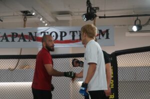 Juan Archuleta Instagram - Got to move around today with @kai_asakura_ @japan.top.team after doing some exosomes from @bmc_roppongi to keep the healing expedited. So upset that i didn’t get to showcase my training camp. But I’m thankful for new friends in Kai and look forward to bringing more Martial Arts to Japan! 🇯🇵 who should I ask to fight for @rizin_pr next??? Me personally I would like rematch!