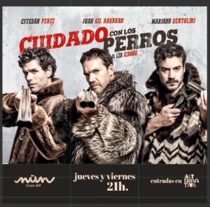 Juan Gil Navarro Instagram - Ahora sí...A ladrar...
Luego de largos meses con la correa puesta, estrenamos el jueves 10/2 a las 21hs en @nunteatrobar
Tengo la alegría de compartir este hermoso 'potrero teatral' con dos amados y talentosos amigos, @perezesteban_ok y @bertolinimariano, que me han salvado tantas veces con su humor e inteligencia y que además convocaron al gran @leoazamor para escribir un texto original y luego dirigirlo.
No puedo pedir más en estos tiempos... 
Están todos invitados a acercarse al magnífico @nunteatrobar para compartir este trabajo. 🐶🤘💥