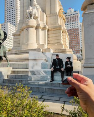 Juan Gómez-Jurado Instagram - Se ha quedado un buen fin de semana para darse un paseo por Madrid y buscar las localizaciones de #ReinaRoja.
