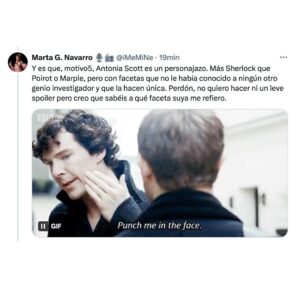 Juan Gómez-Jurado Instagram - Haced caso a Marta 🥰 (desliza para ver el carrusel) #ReinaRoja