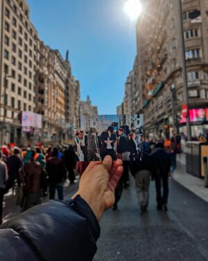 Juan Gómez-Jurado Instagram - Se ha quedado un buen fin de semana para darse un paseo por Madrid y buscar las localizaciones de #ReinaRoja.