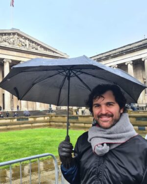 Juan Pablo Di Pace Instagram - London theatre trip with @roberta.ghedini.11  to see Manon by @royalballethouse & some stolen culture curtesy of British Museum 😅😅😅
