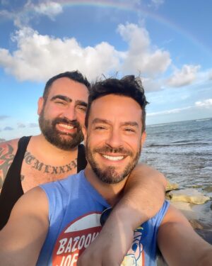 Juan Pablo Espinosa Instagram - Eternally grateful for another year together 🤍 TE AMO!