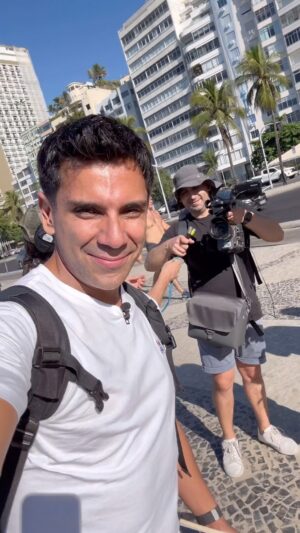 Juan Pablo Queraltó Instagram - Aquí un adelanto de lo que andamos haciendo en Rio de Janeiro… feliz feriadoooooooo 😀😀😀😀😀