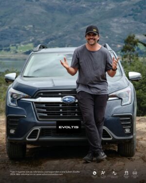 Juan Pablo Raba Instagram - Explora sin límites junto a Juan Pablo y la Subaru Evoltis, perfecta para los amantes de la aventura y la seguridad. Con tecnología de punta y un diseño que enfrenta cualquier camino, la Evoltis está lista para llevarte más lejos.

¿Estás listo para seguir los pasos de @juanpabloraba y crear tus propias historias épicas? Comparte tu aventura

Subaru con nosotros usando #SubaruConJuanPablo y #EvoltisAdventures.