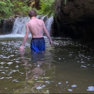 Judah Lewis Instagram - Volcanic hot springs #toohot #hotdamn #lakerotorua