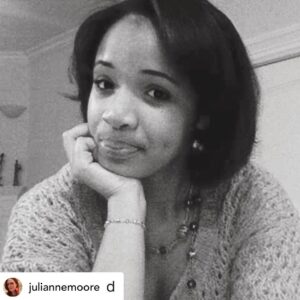 Judi Shekoni Instagram - Posted @withregram • @juliannemoore #Repost @studentsdemand ・・・
Yesterday was Hadiya Pendleton’s birthday. She would have been 23, but she was shot and killed at only 15, in a park taking cover from rain. ⁠
⁠
After she was killed, Hadiya’s friends, including @mad_liberator, wore orange and launched Project Orange Tree in her honor. ⁠
⁠
They chose orange because it’s the color worn by hunters to signal their personhood so that other hunters do not shoot. New York gun violence prevention advocate Erica Ford also spearheaded orange as the color of peace through her work with her organization, @lifecampinc, organizing against gun violence in Queens, NYC. Collectively, it has become the color symbolic of solidarity with survivors and action against gun violence. ⁠
⁠
On Friday, June 5 — National Gun Violence Awareness Day — we #WearOrange to honor Hadiya and all victims and survivors of gun violence and to bring attention to the deadly intersection of racism, white supremacy, and gun violence in America, where Black people are 10x more likely to die by gun homicide than white people.⁠