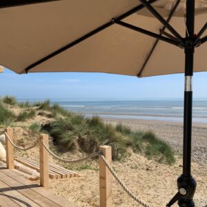 Judi Shekoni Instagram - Beach life and Bertie