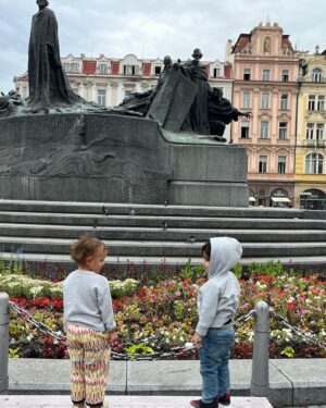 Judi Shekoni Instagram - Happy to be in Prague shooting #foundation @appletv
