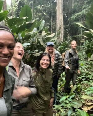Judi Shekoni Instagram - Just returned from the Congo!! Wow what a trip - happy birthday @terrilynnduhon 🙏🏽 What an incredible group of women. I don't use the phrase 'honoured to be there' lightly.
