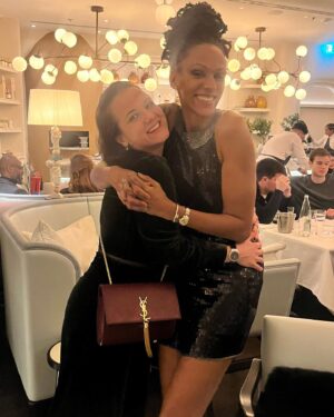 Judi Shekoni Instagram - Lovelyyy to be with my girls!! A Mayfair affair ✨✨