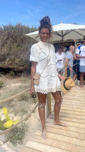 Judi Shekoni Instagram - ✨✨✨ Formentera #GoodbyeEnglishWeather
