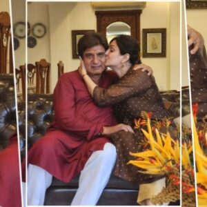 Juhi Babbar Instagram - Papa, Love you the mosssssst ❤️ Happy Birthday ✨ 
Aur aapko kya kahoon…Duniya ki har khushi Eeshwar mere papa ke naam likh de❤️😘 

( Birthday post | Happy Birthday | Love you | Jaanam Jaanam | Raj Babbar | Juhi Babbar Soni )
#Birthdaypost #Happybirthday #happybirthdayrajbabbar #JanamJanam #merepapa #Khushi #RajBabbar #JuhiBabbarSoni