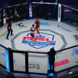 Julia Budd Instagram - What an incredible week! I fought my heart out Friday night as the main event for the kick off of this season and felt amazing in that cage. That was a huge part due to all the incredible coaching and training partners that helped me get ready for this @gibsonmma and @fightready and my strength and conditioning work @neuroforceone ⚡️ So thank you all! And Thank you to everyone for the support, the love and all the hugs from my family and friends who were at home and in the arena screaming for me. On to the next one, June 16 in Atlanta 💎