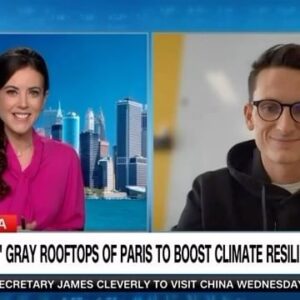 Julia Chatterley Instagram - Raising the roof on climate change!

Olivier Faber, Co-Founder @roofscapes.studio says his team is ready to add heat-absorbing materials to the famed zinc rooftops of #Paris to tackle hotter temperatures. 

“It’s essential to prove these solutions are technically possible.”