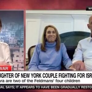 Julia Chatterley Instagram - Proud & Petrified —

“I am very proud of their commitment, passion and love for the state of Israel. Also, as their mother, I’m very frightened about all of the terrible outcomes that can happen during times like this.”

Mindy & Andrew Feldman have two children in the IDF. 

We discuss Corey and Tara’s determination, the fear of loss and praying for peace for all.