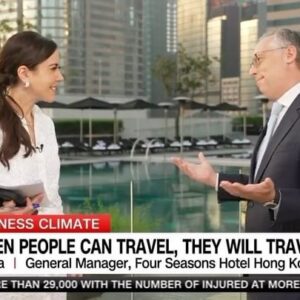 Julia Chatterley Instagram - “It’s great to have many international travelers back… I think, frankly, there’s a bad rep out there for Hong Kong. In reality, it’s as beautiful, buzzing, and dynamic as ever.”

Christian Poda, General Manager & Regional VP of @fshongkong talks 2023 comeback, outlook for 2024, and hotel demand for the just-concluded Lunar New Year holiday in Asia.