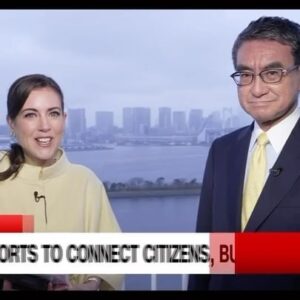 Julia Chatterley Instagram - No more floppy disks and fax machines!

Japan’s Digital Minister Kono Taro discusses the challenges of digitizing government, the impact of artificial intelligence, and updating #Japan’s surprisingly outdated tech. 

“We are losing population very fast…Nobody fears that #AI would steal your job.”