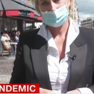 Julia Chatterley Instagram - Curious if any of my Paris followers were as excited about easing #lockdowns as the two Frenchmen that hopped into @mbellcnn’s report!!?

Oh the joys of the live tv! 🤣🤣🐕

#paris #eu #travel #coronavirus #summer #france #vaccinated #traveling #news #covid19