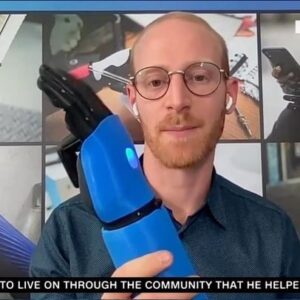 Julia Chatterley Instagram - “An arm that helps them feel like their favorite superhero.” 

Joel Gibbard, CEO and Co-Founder @openbionics illustrates how their 3D-printed prosthetic arms provide comfort & functionality to those living with below-the-elbow amputations. 

We discuss their partnership with Disney and helping Ukrainian soldiers & civilians who have lost limbs in the war.