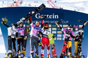 Julia Dujmovits Instagram - It was a pleasure to race with @juliadujmovits to this mixed-team victory 😍 thanks Julia for this💯

Big thanks to the @snowboardteamaustria and @snowboardweltcupgastein , my family and friends at home😍

It’s so freaking cool and I will never forget this feeling of the last two days❤️

Congrats to the whole podium💯🤩

2nd @natasha.sob and @karlagachev_dimka 
3rd @huabrooo_elias and @ramona_hofmeister 

#snowboard #austria #badgastein #victory #team