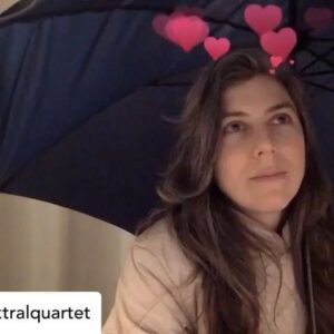 Julia Holter Instagram - Alex Temple’s “Behind the Wallpaper” is out now, performed by @spektralquartet and me. Her writing here is so beautiful and the arrangement so idiomatic for the strings and my voice (have never had someone write so meticulously for my voice). These songs always move me very much to sing and I know they will move listeners. Alex was writing this piece while going through a gender transition, and, while the songs live in a wild space far beyond autobiographical experience, her poetic exploration of feelings of otherness and surreality will resonate with so many. I’m excited for the opportunity for more people to experience this important and timeless work.

Posted @withregram • @spektralquartet BEHIND THE WALLPAPER IS OUT!!!

This album has been a true labor of love, and is so close to our hearts. We are immensely grateful for Alex, Julia, Bill, Zach, Greg, Cat, Sandy, Natalie, for the incredibly generous donors and supporters of our campaign, and for all of our stalwart listeners and fellow music weirdos💜

This is music we believe deserves to be out in the world and that we hope many people will find connection with. Please give it a listen on your streaming platform of choice, share it widely, and let us know what you think! 

Love,
The Spektral