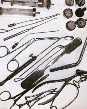 Julia Ioffe Instagram - In the Soviet Union, my mother was an otolaryngologist (an ear-nose-throat doctor). She did easy procedures, like taking out children’s tonsils (which was, like many Soviet medical procedures, done without anesthesia). She also could do the intricate surgery that could fix the bones of the middle ear and restore someone’s hearing, a surgery that would’ve helped Beethoven. In 1990, she left the Soviet Union for the United States and had no idea what kind of work she was going to do there. Just in case, she read some books and took some classes on how to do nails and also brought her medical instruments with her. Today, 30 years later, my mother is a pathologist and a professor of medicine and has no need of the old instruments that my father just dug up in the basement but we’re all feeling nostalgic.